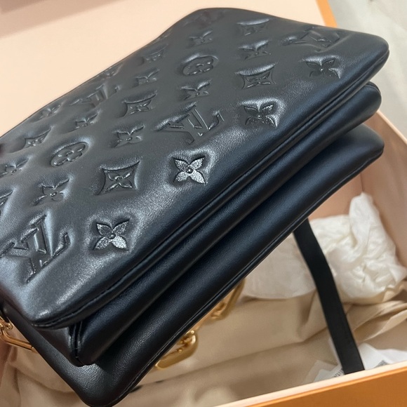 Louis Vuitton Coussin BB Embossed Bag with Gold Chain - Picture 10 of 12